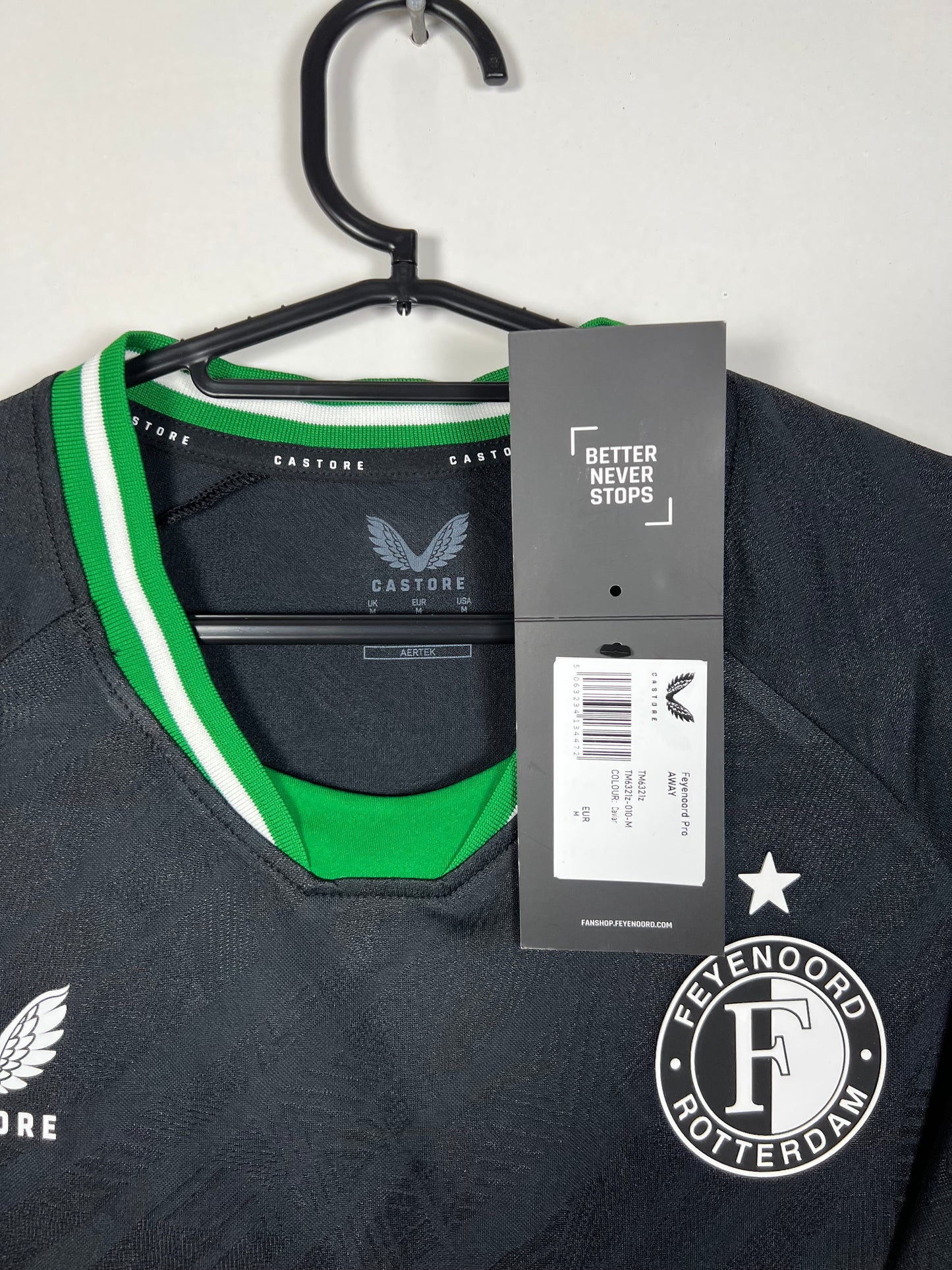 Feyenoord 2024-2025 uit Hancko, Nieuw met kaartje