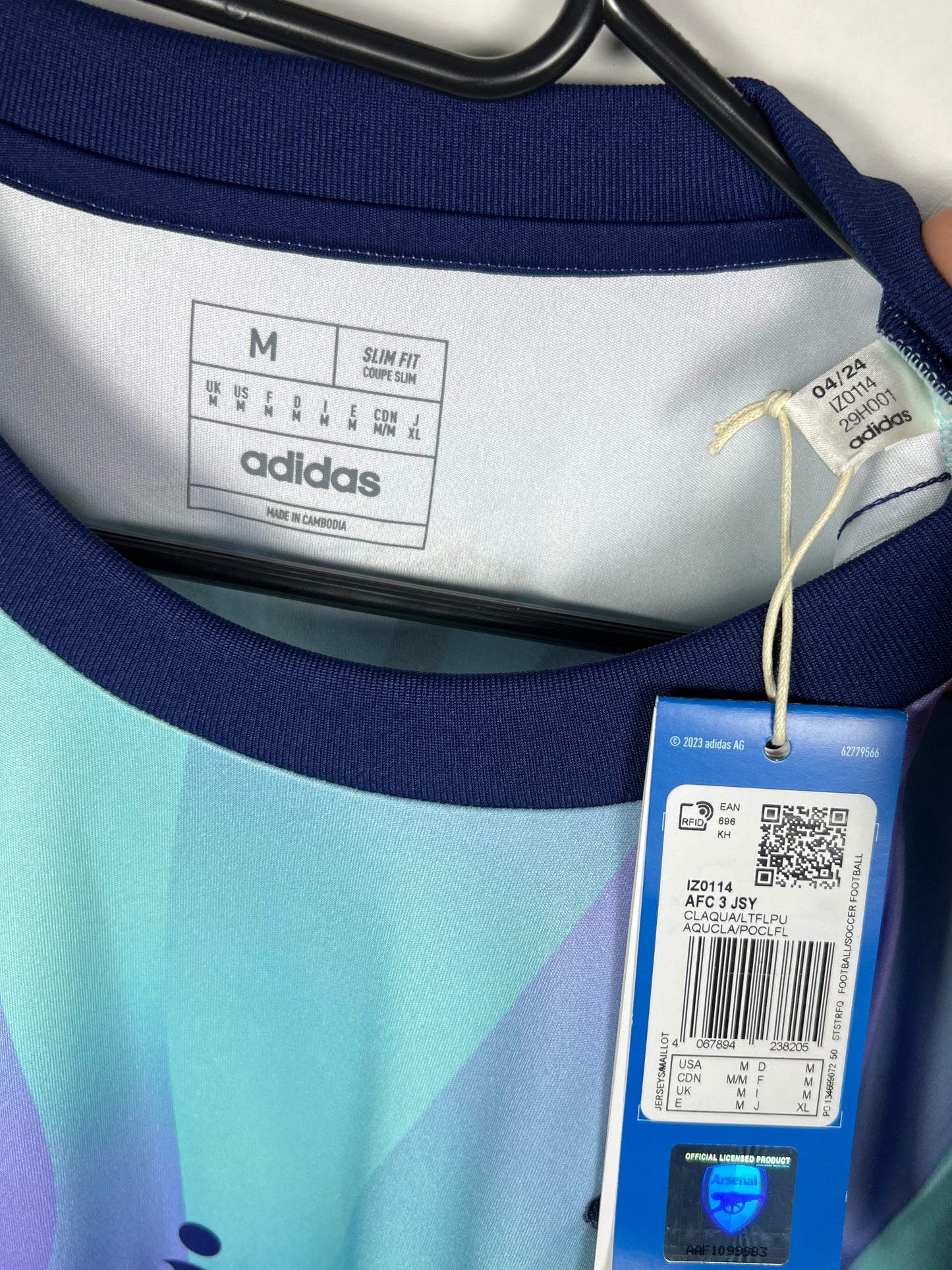 Arsenal 24/25 third Martinelli M