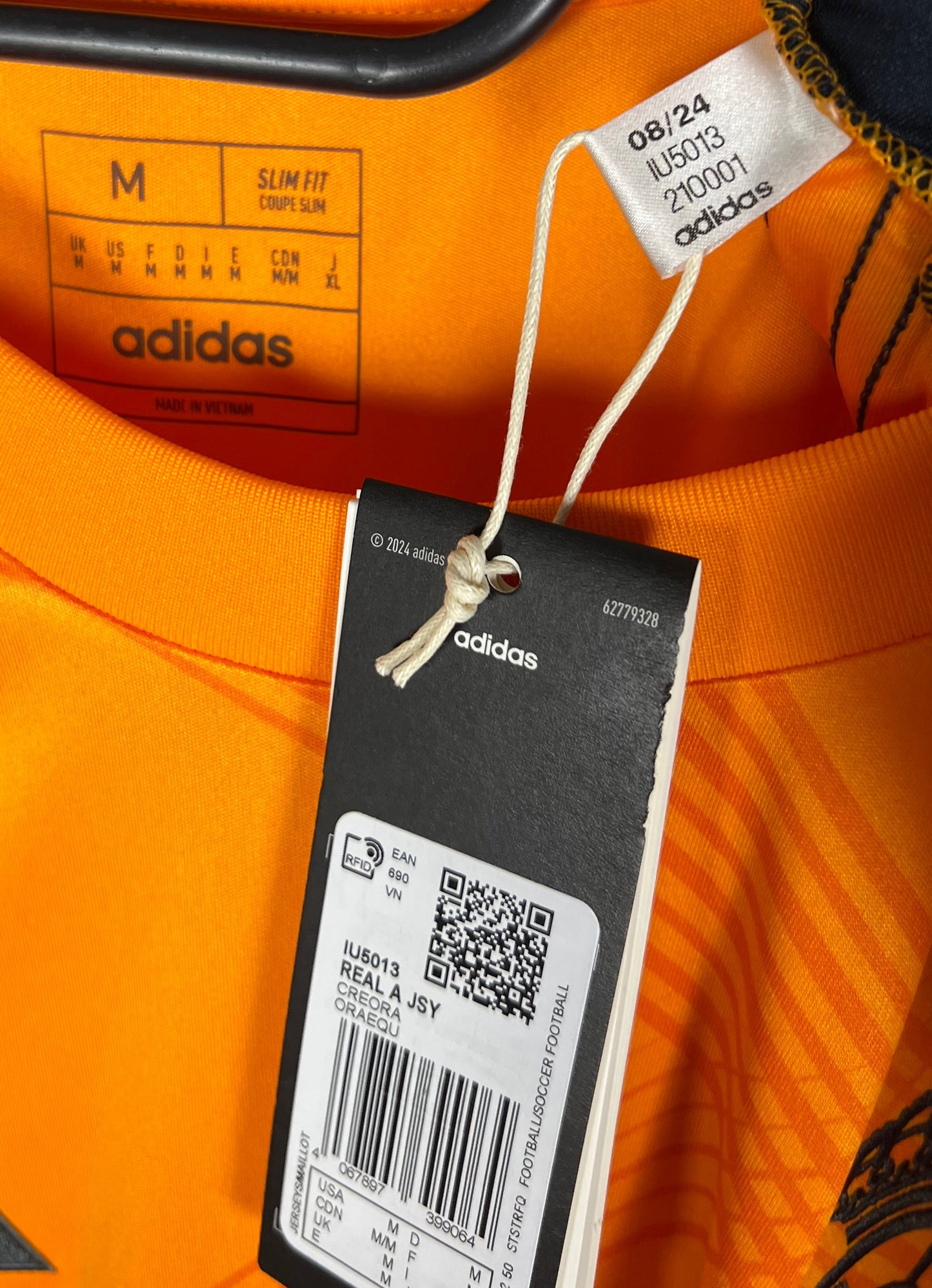 Real Madrid 2024-2025 uitshirt Bellingham, Nieuw met kaartje