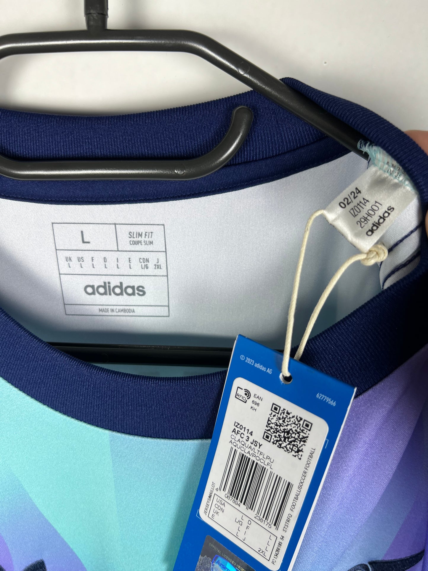 Arsenal 2024-2025 3e Saliba L