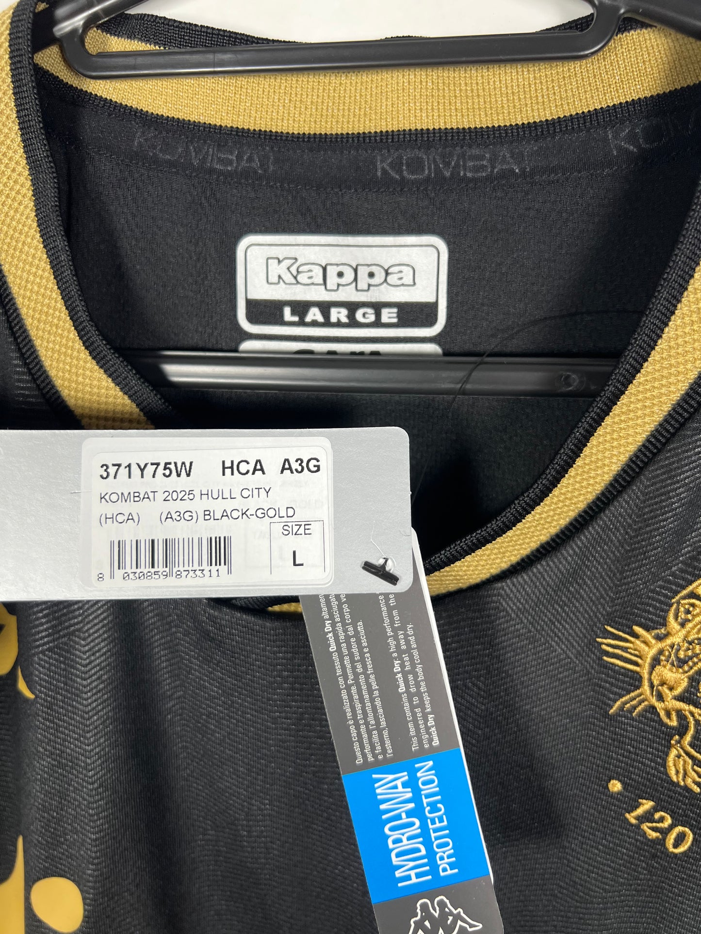 Hull City 2024-2025 speciaal shirt, nieuw met kaartje