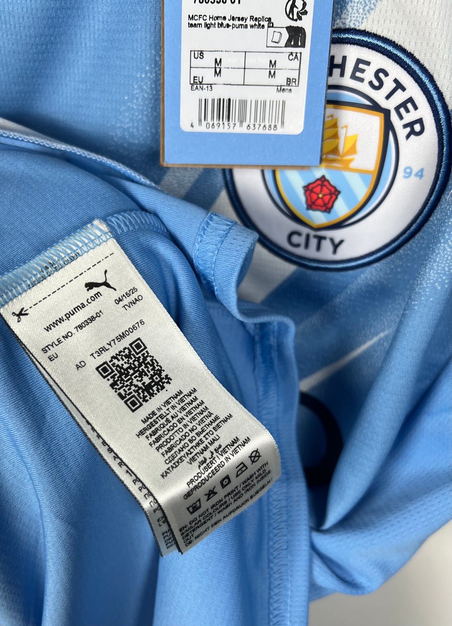 Manchester City 2025-2026 thuis Haaland M