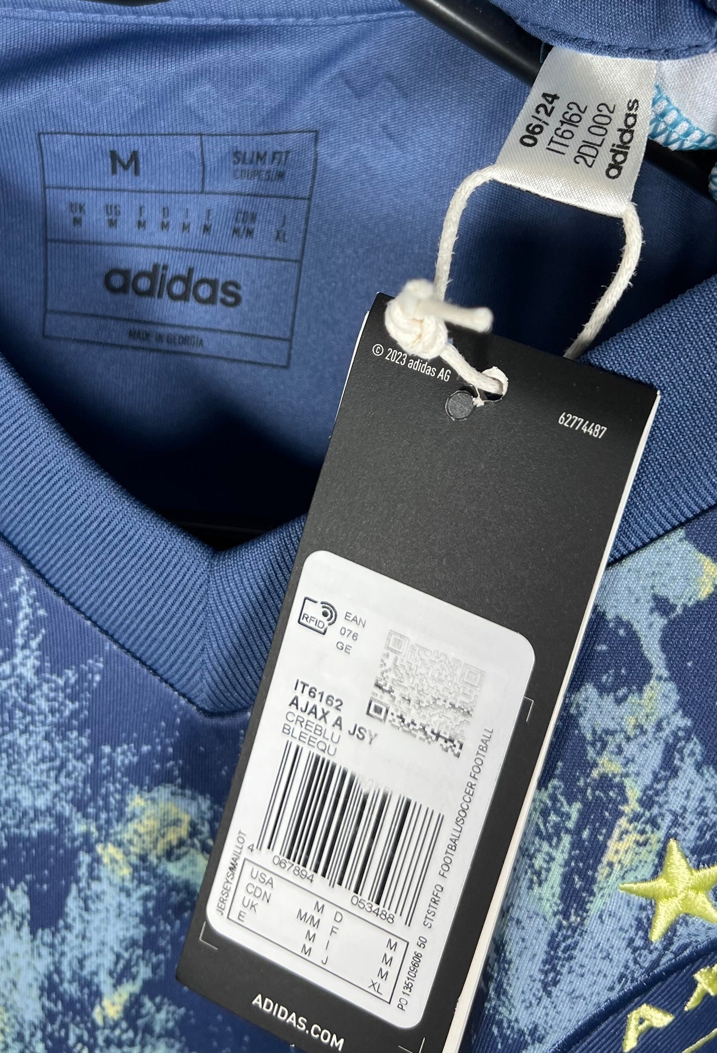 Ajax 2024-2025 uit Godts, Nieuw met kaartje