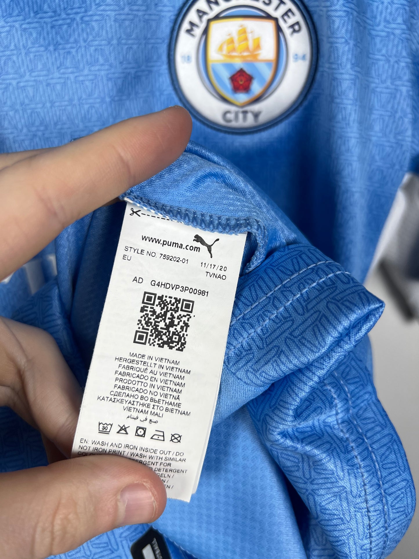 Manchester City 2021-2022 thuis Bernardo Silva M