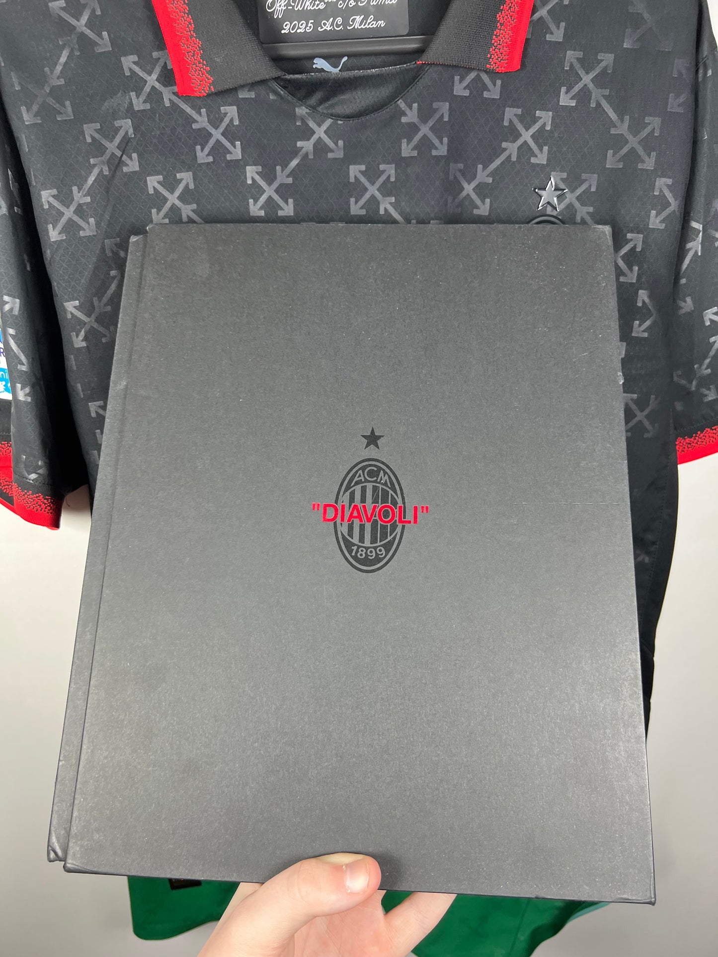 AC Milan 24/25 Off White Gimenez Spelerversie L