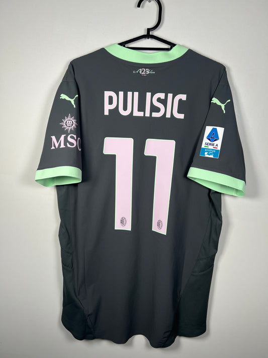 AC Milan 2024-2025 3e Pulisic Spelerversie XL