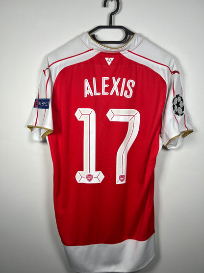 Arsenal 2015-2016 thuis Alexis Sanchez L