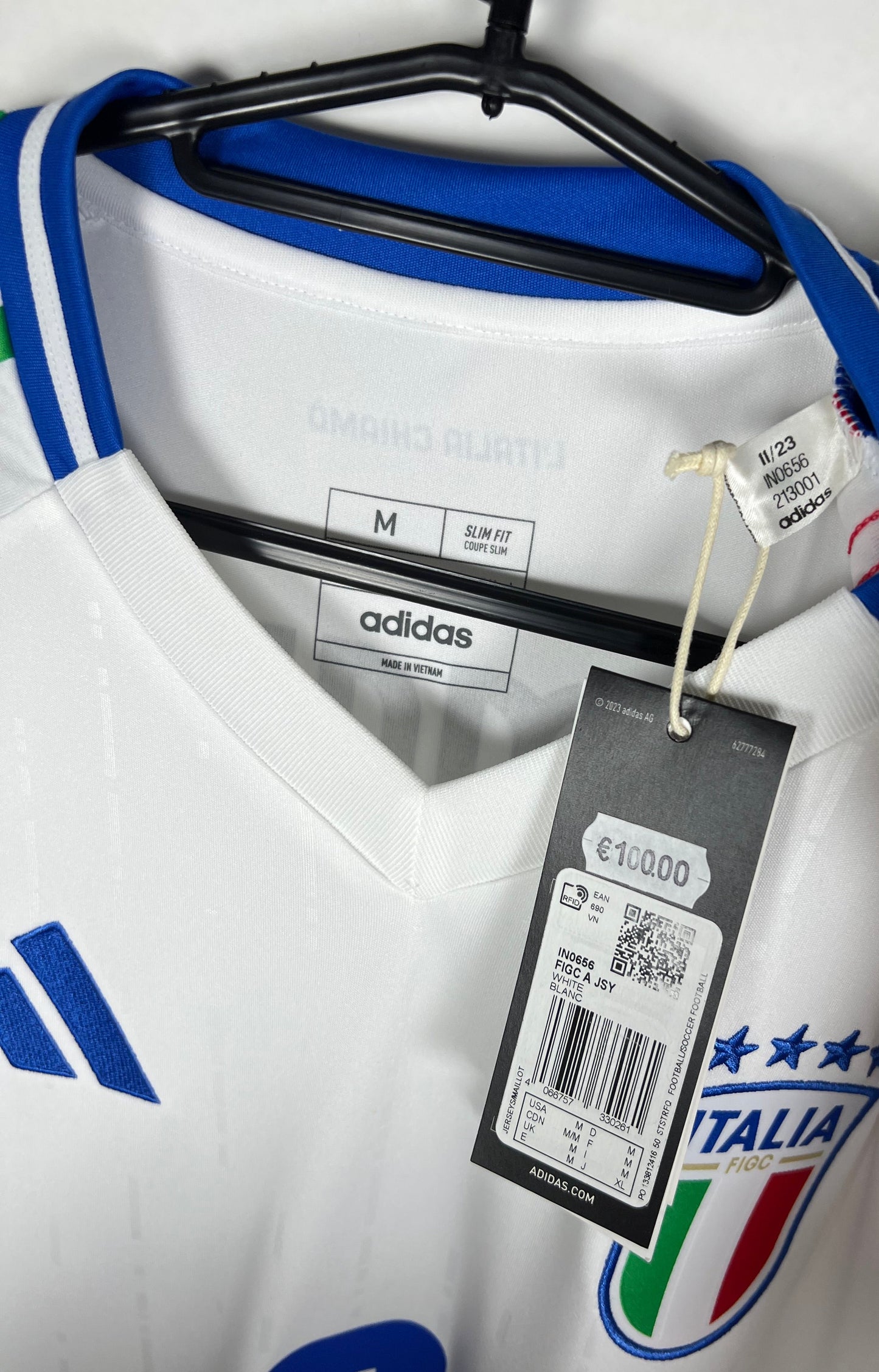 Italië 2024 thuis Dimarco, Nieuw met kaartje