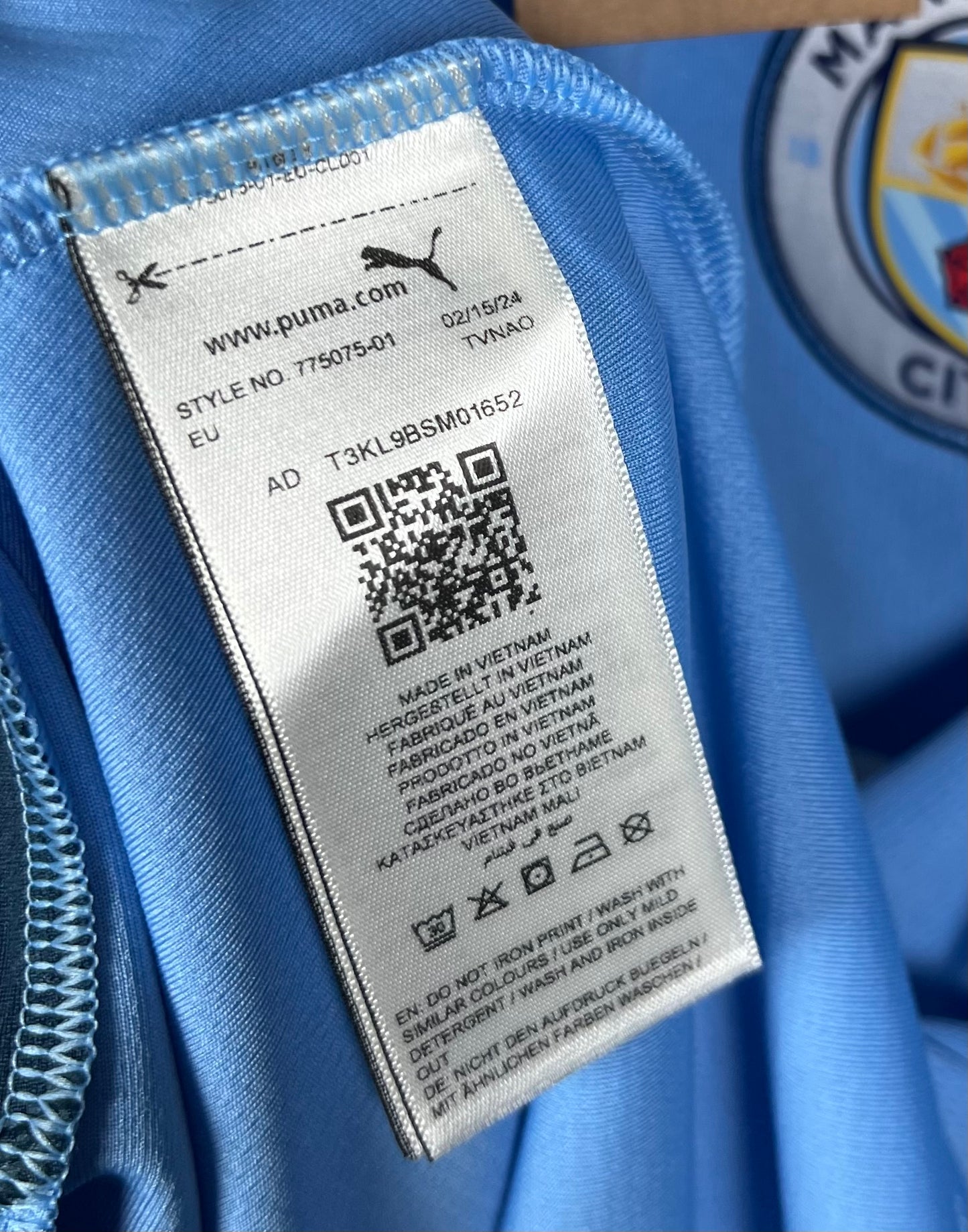 Manchester City 2024-2025 thuis Foden L