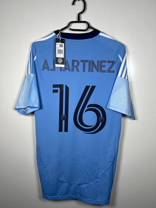 New York City FC 2024-2025 thuis Martinez L