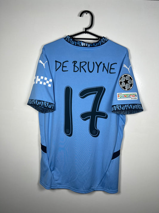 Manchester City 2024-2025 thuis Kevin de Bruyne, Nieuw met kaartje