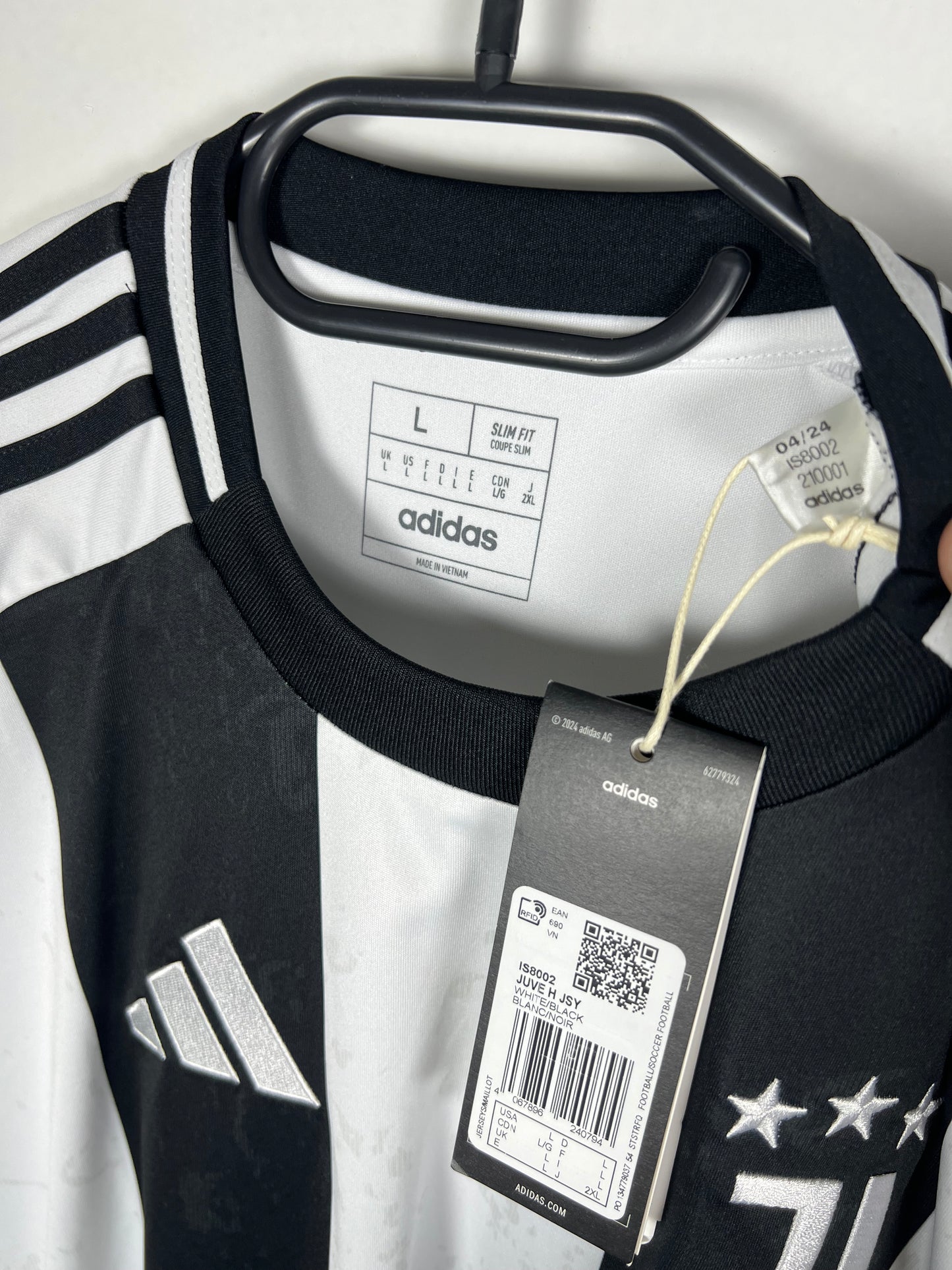 Juventus 2024-2025 thuis Kolo Muani, Nieuw met kaartje