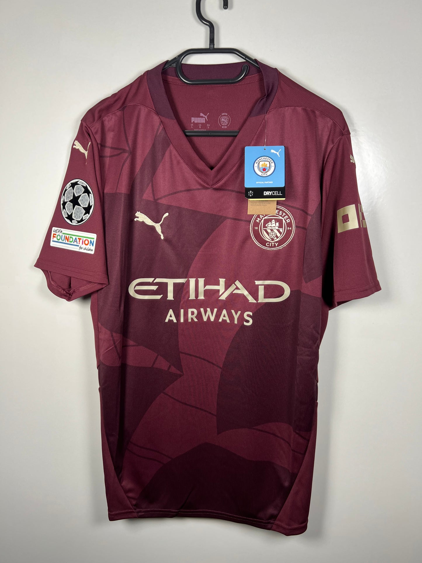 Manchester City 2024-2025 3e Haaland L