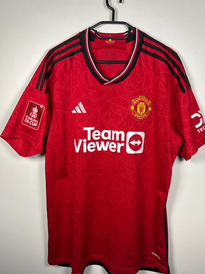 Manchester United 2023/2024 thuis Bruno Fernandes XL