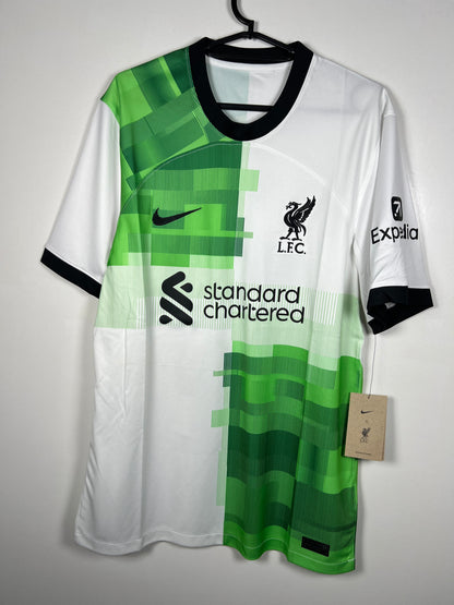 Liverpool 2023-2024 uitshirt Salah, Nieuw met kaartje
