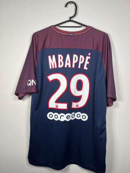 Paris Saint Germain 2017-2018 thuis Mbappe XL