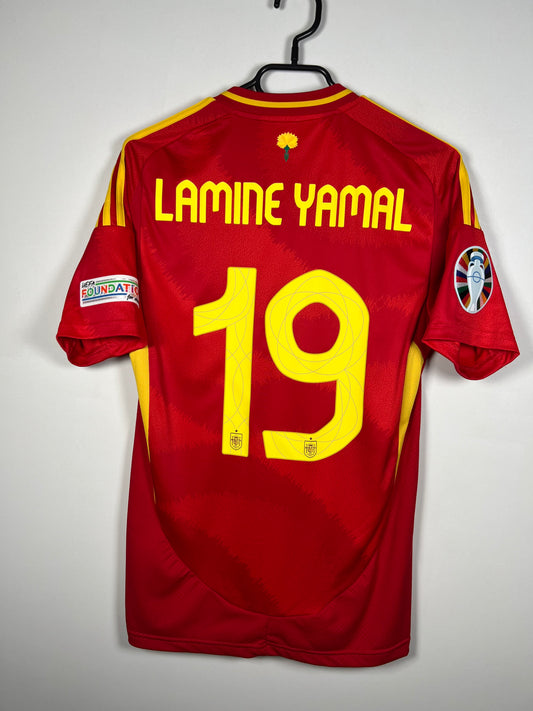 Spanje 2024 thuis Lamine Yamal