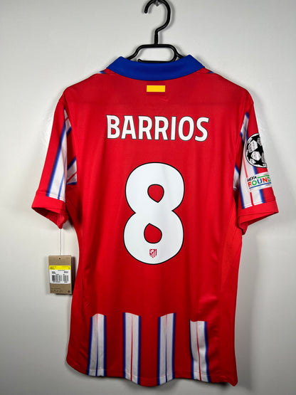 Atletico Madrid 2024-2025 thuis Barrios S