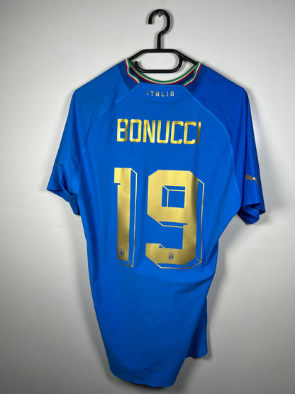 Italië 2022 thuis Bonucci Spelerversie M