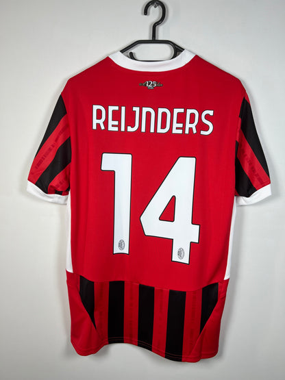 AC Milan 2024-2025 thuis Reijnders M, Nieuw met kaartje