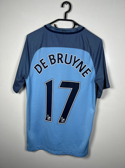 Manchester City 2016-2017 thuis Kevin de Bruyne S