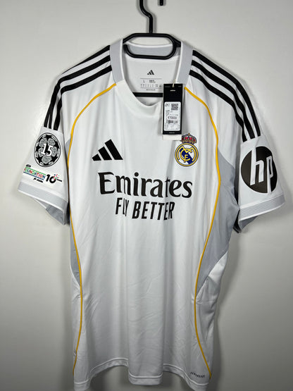 Real Madrid 2025-2026 thuis Mbappe  L