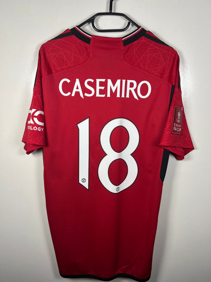 Manchester United 2023-2024 thuis Casemiro L