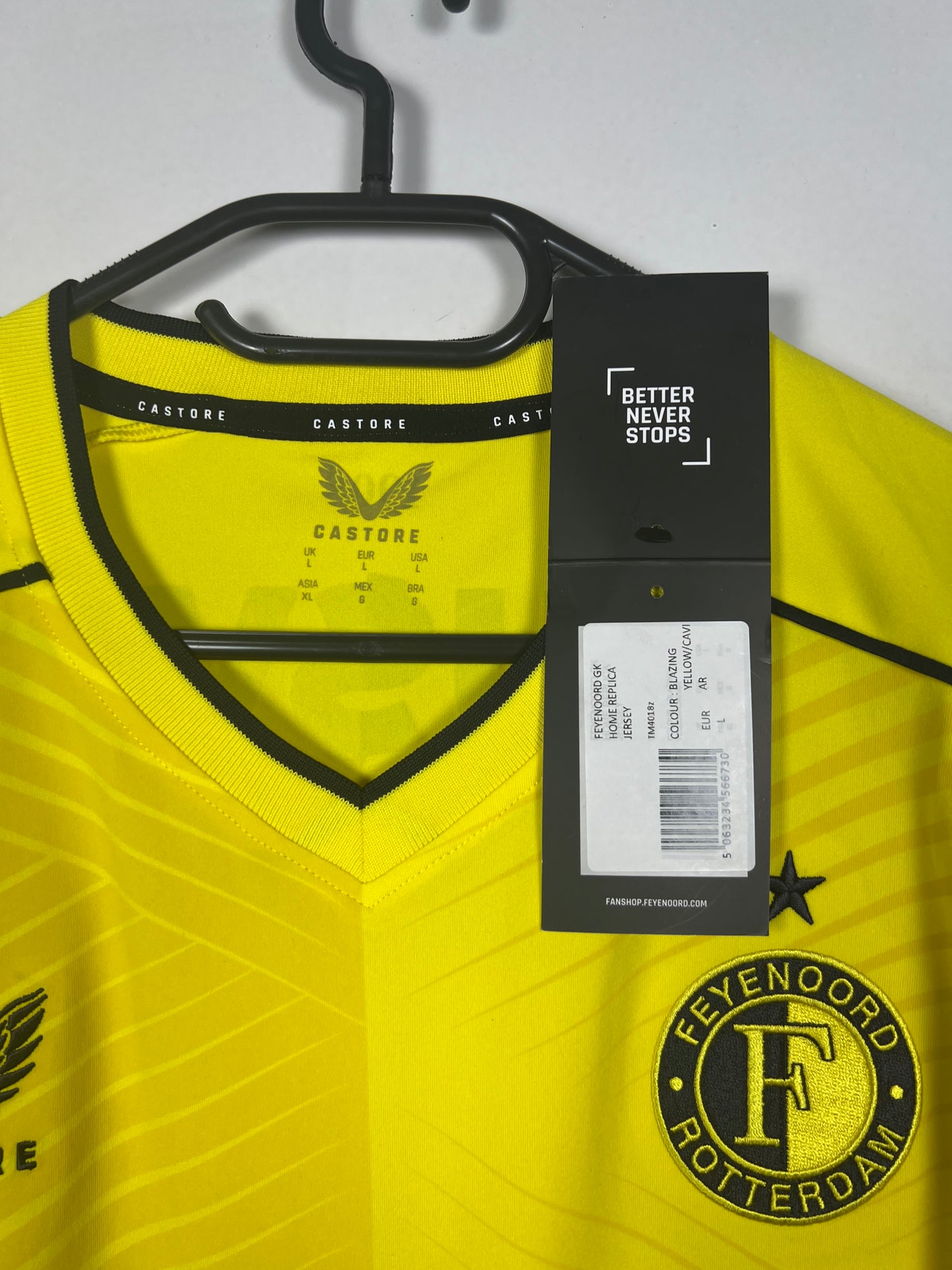 Feyenoord 2023/2024 keepershirt Wellenreuther L