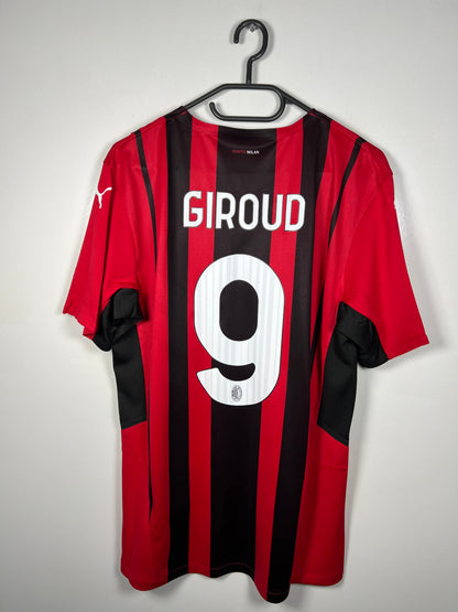 AC Milan 2021-2022 thuis Giroud L