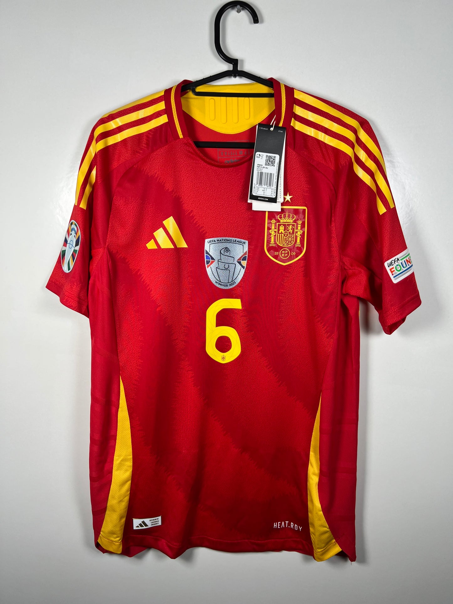 Spanje 2024 thuis Merino Spelerversie M