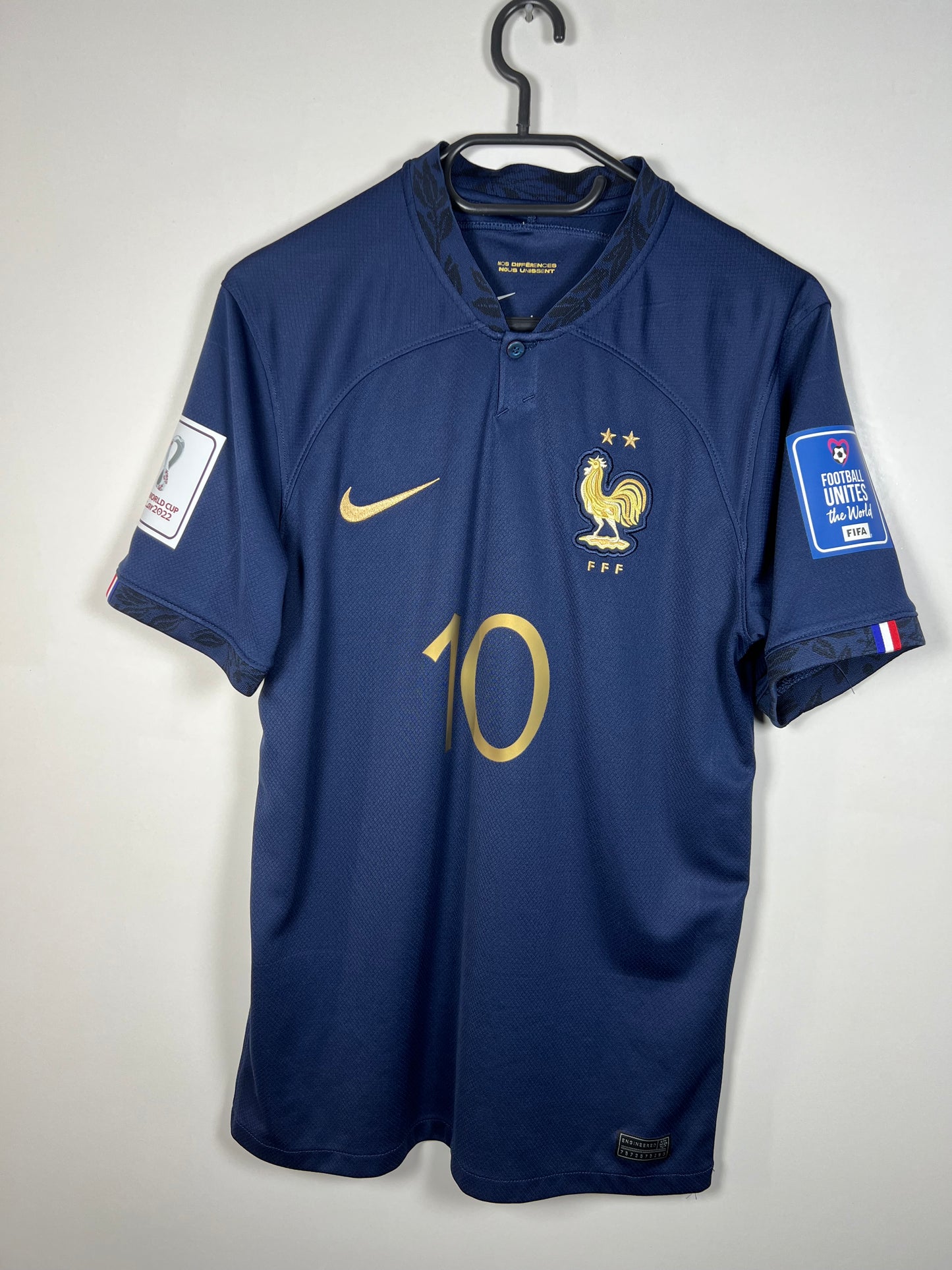 Frankrijk 2022 thuisshirt Mbappe