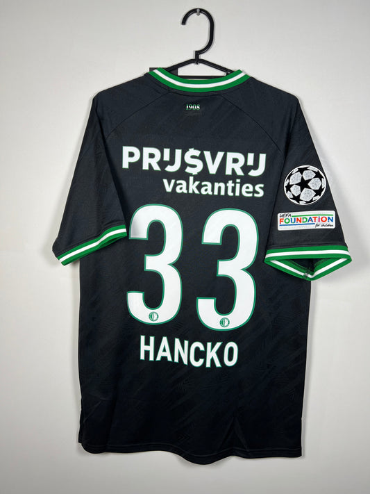 Feyenoord 2024-2025 uit Hancko, Nieuw met kaartje