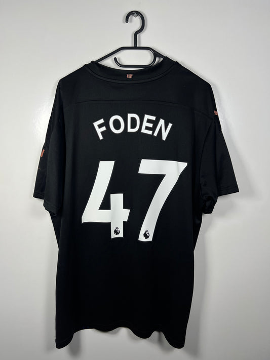 Manchester City 2020-2021 uit Foden XXL