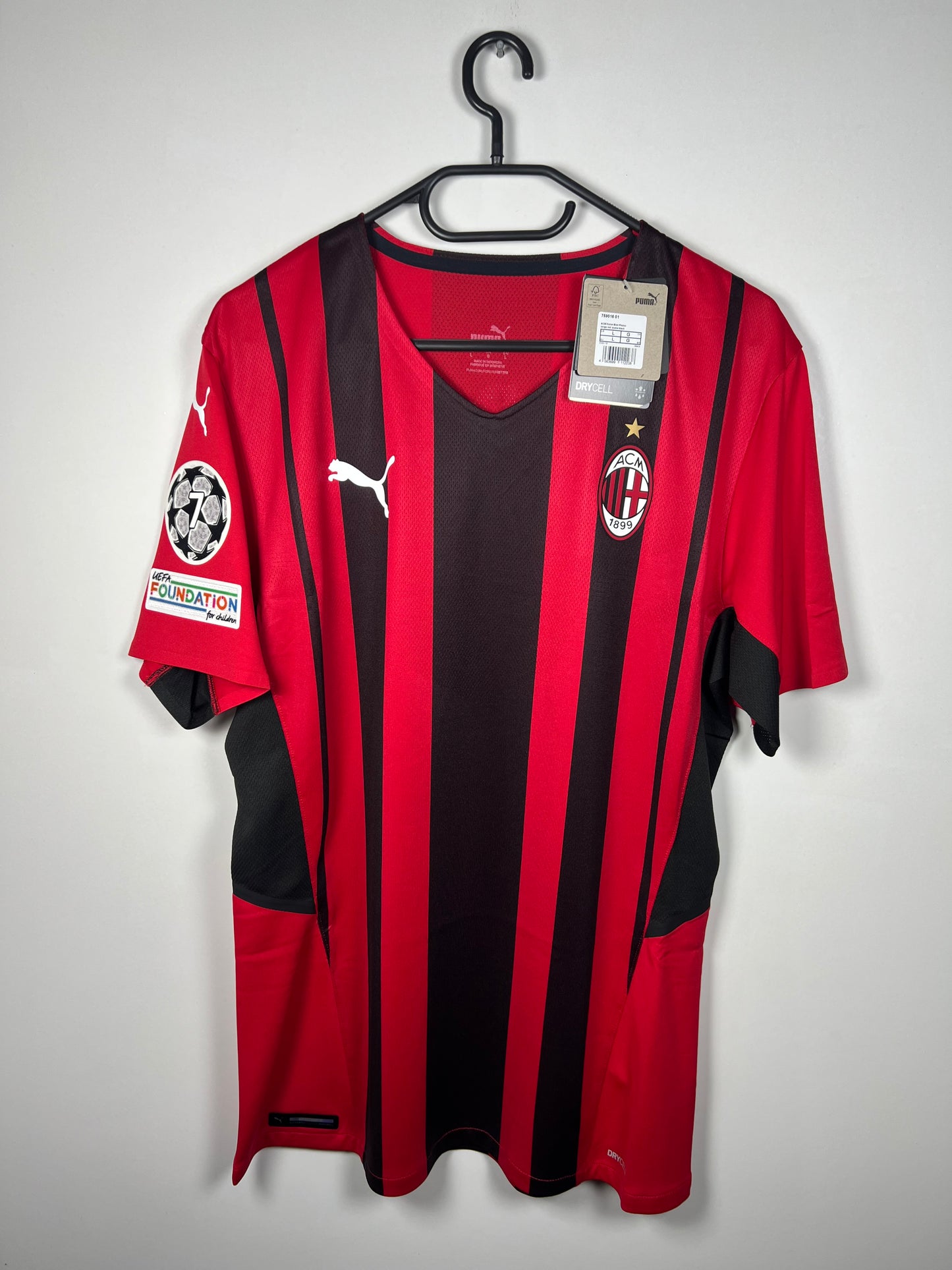 AC Milan 2021-2022 thuis Tonali L