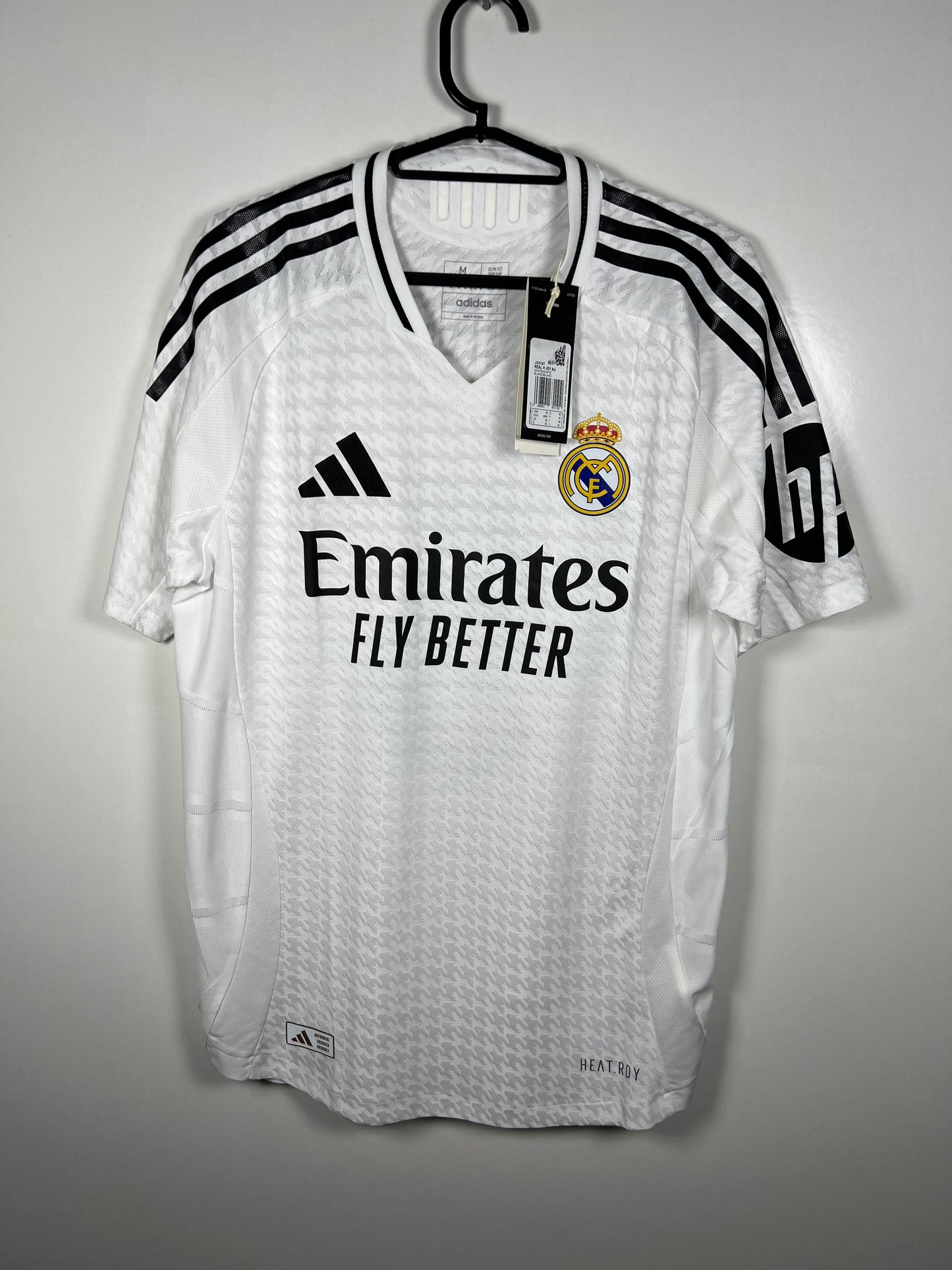 Real Madrid 2024-2025 thuis Bellingham Spelerversie M