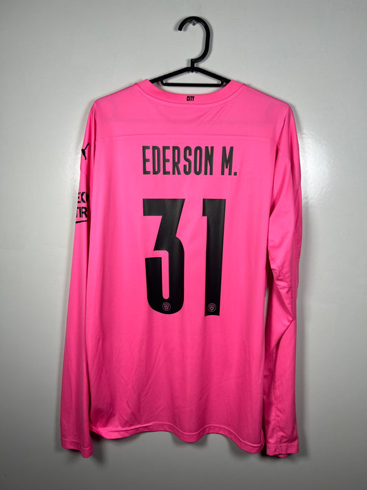 Manchester City 2019-2020 keepershirt Ederson L