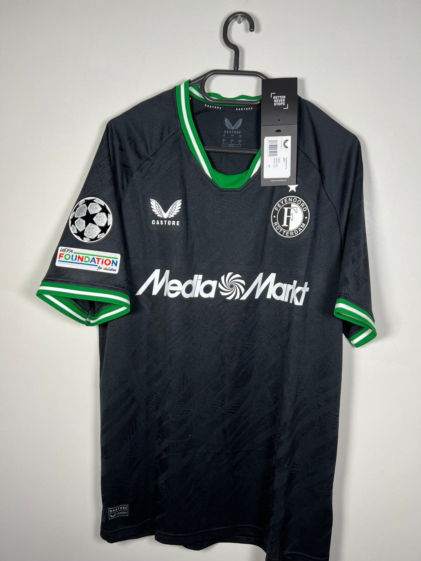 Feyenoord 2024-2025 uit Read, Nieuw met kaartje