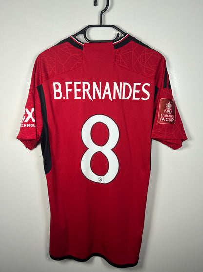 Manchester United 2023-2024 thuis Bruno Fernandes M