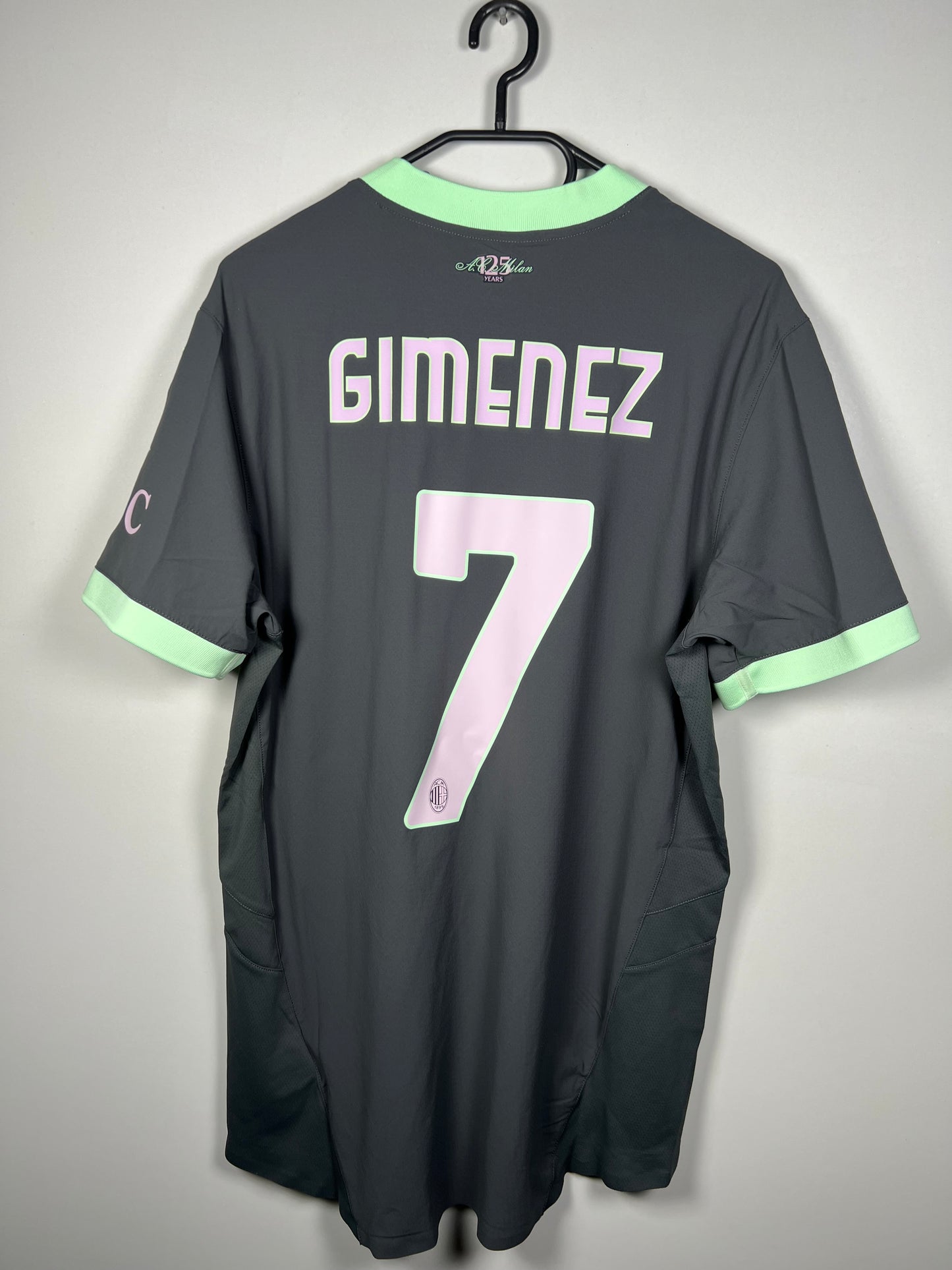 AC Milan 2024-2025 3e Gimenez spelerversie L