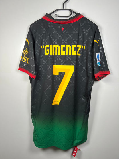 AC Milan 24/25 Off White Gimenez Spelerversie L