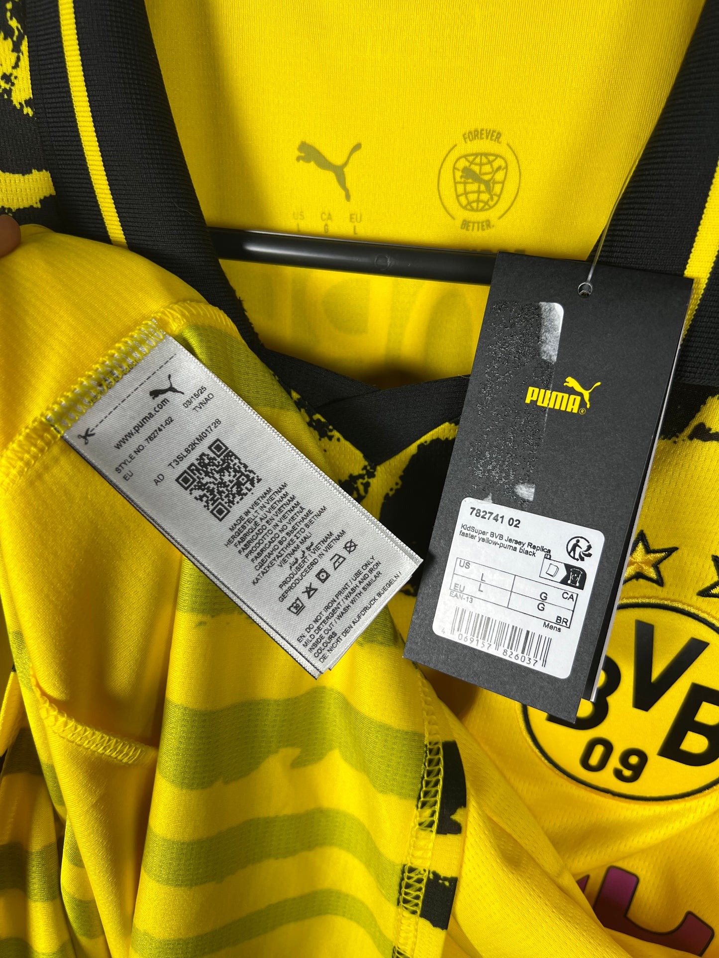 Borussia Dortmund 25/26 thuis cwc shirt Jobe Bellingham L