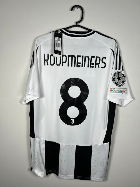 Juventus 2024-2025 thuis Koopmeiners, Nieuw met kaartje
