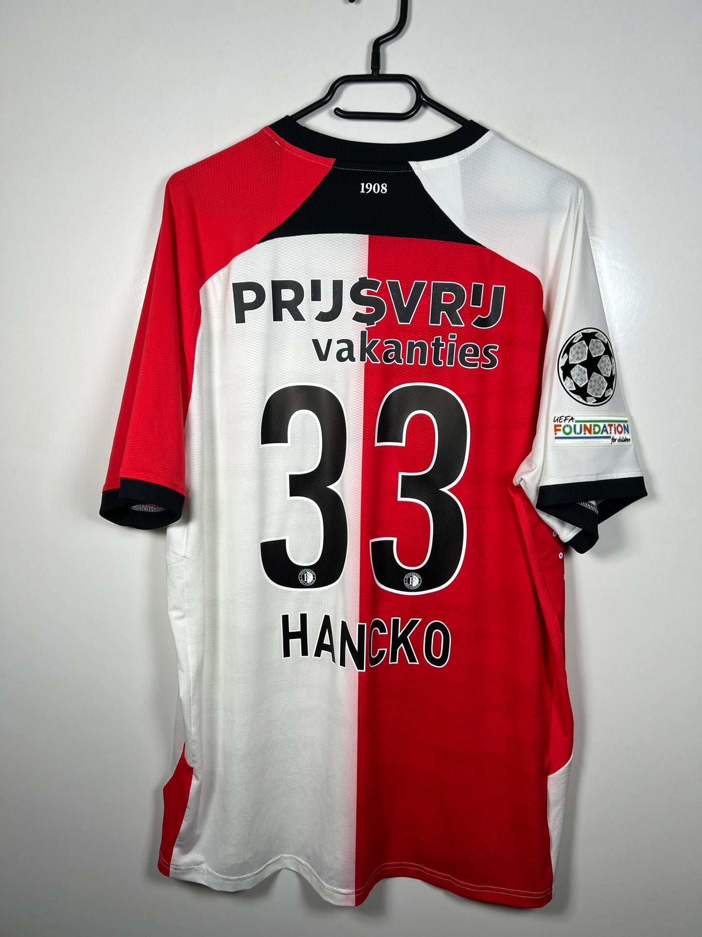 Feyenoord 2024-2025 thuis Hancko Spelerversie XL