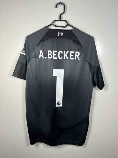 Liverpool 2022-2023 keepershirt Becker M