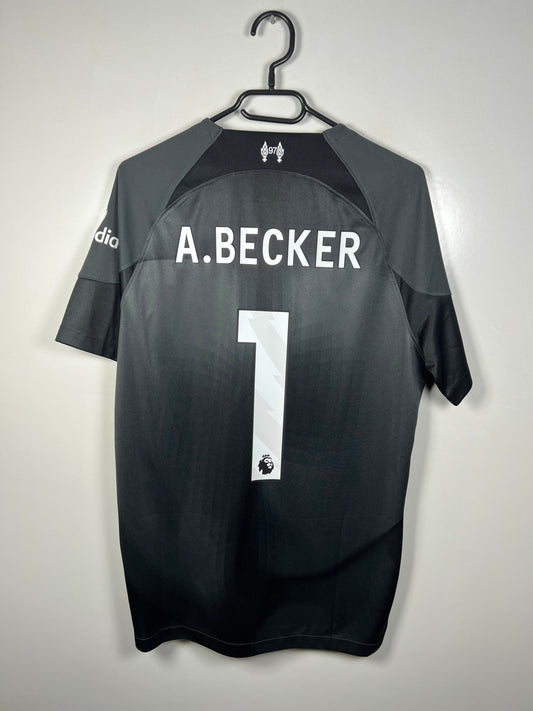 Liverpool 2022-2023 keepershirt Becker M
