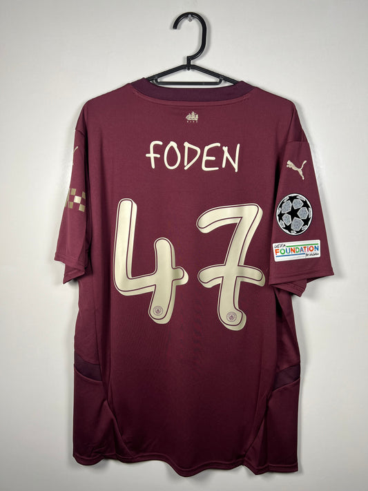 Manchester City 2024-2025 3e Foden L