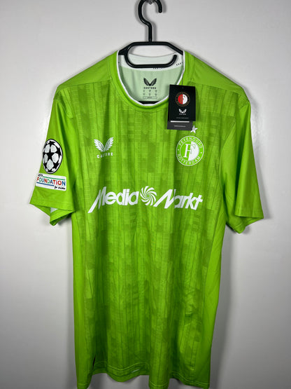 Feyenoord 2024-2025 keeper Wellenreuther Europese versie M