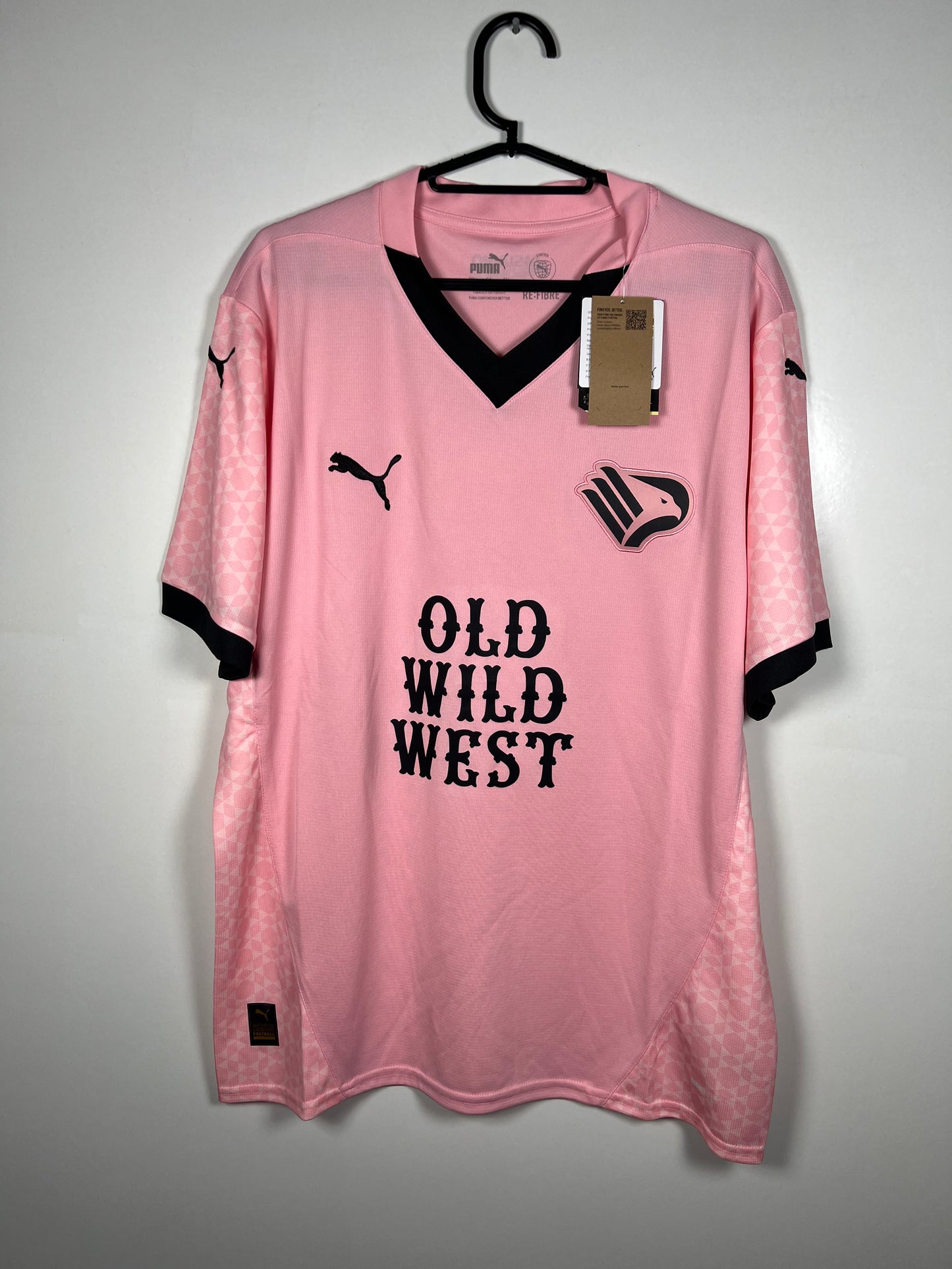 Palermo 2024-2025 thuisshirt, Nieuw met kaartje