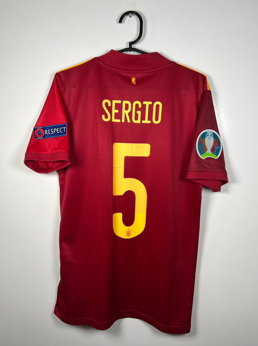 Spanje 2020 thuis Sergio Busquets S