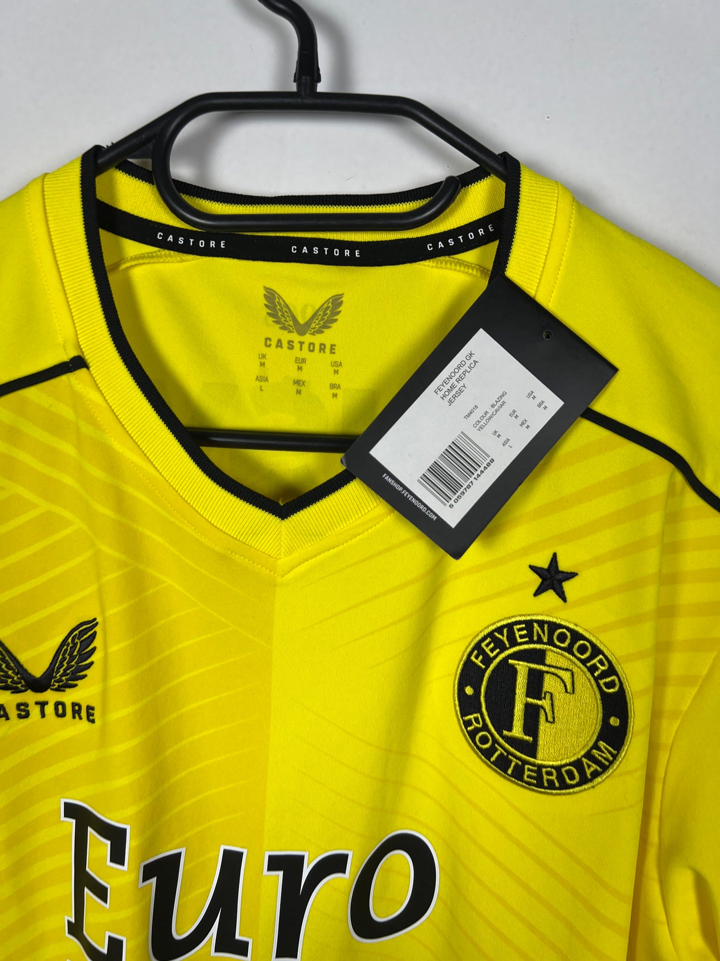 Feyenoord 2023-2024 keepershirt Justin Bijlow M